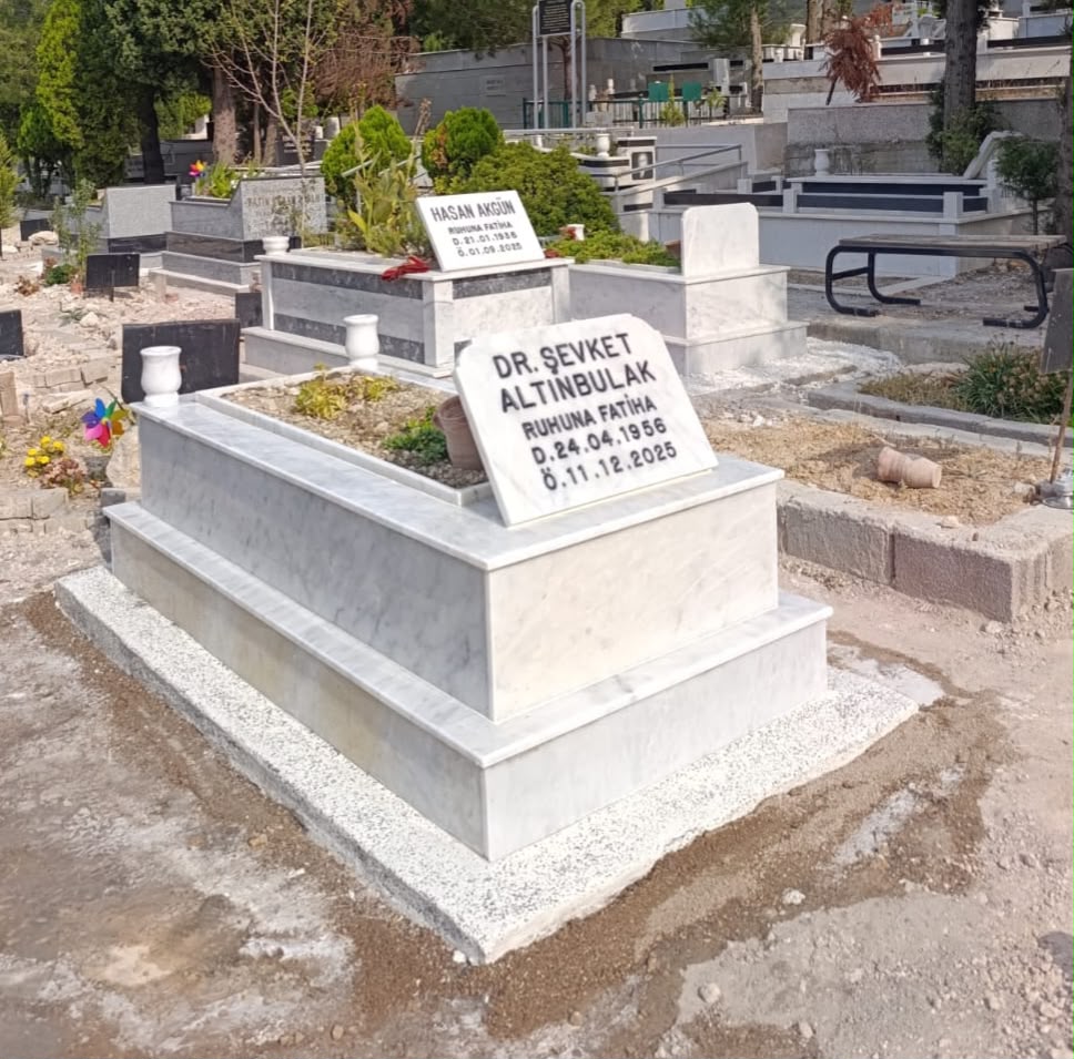 Muğla Mermer Mezar Taşı